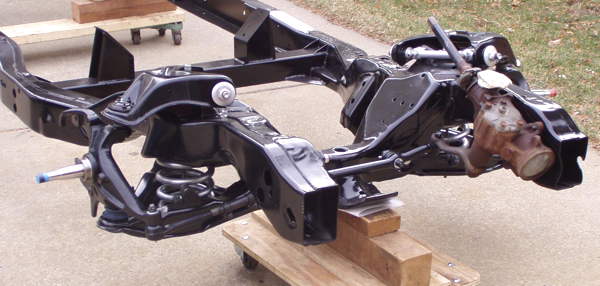 Front suspension assy.