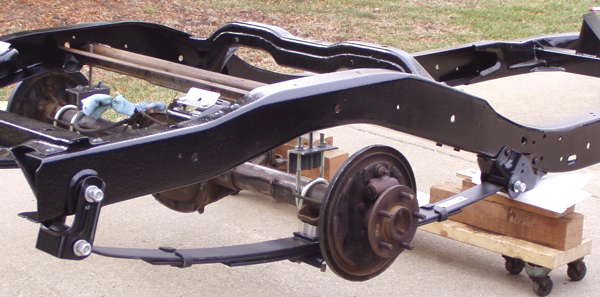Rear suspension assy.